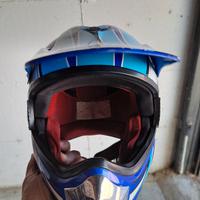casco cross bambino