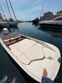 Boston Whaler 17 Sport Motore 115 cv Yamaha white