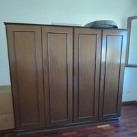 armadio legno due ante