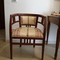 N. 2 poltrocine da anticamera