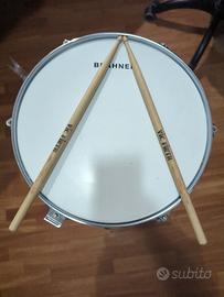 Rullante Branher con supporto e bacchette 