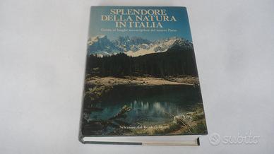 Libro guida " Splendore della natura in Italia "