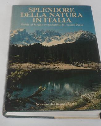 Libro guida " Splendore della natura in Italia "