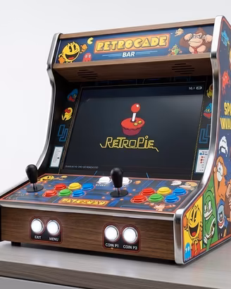 Bartop Arcade Retrogaming stile Vintage