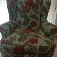 Antica poltrona bergere restaurata