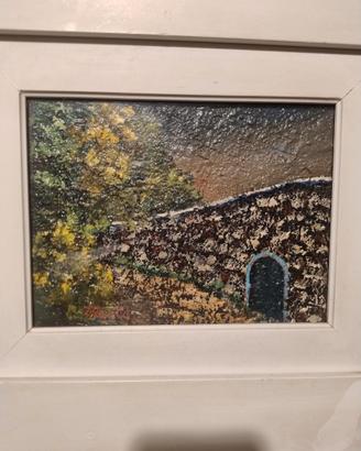 Francesco Tresoldi Sentiero delle vigne Olio 1976