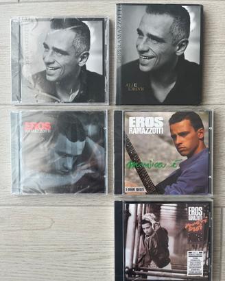 Collezione CD Musica Eros Ramazzotti Sigilliati