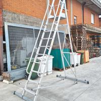 scala a palchetto chiudibile usata