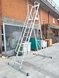 scala a palchetto chiudibile usata