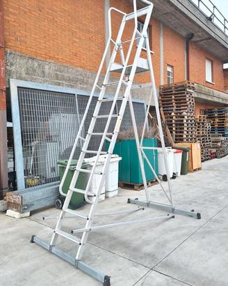 scala a palchetto chiudibile usata