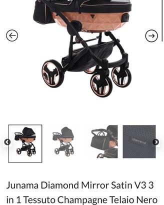 Trio junama Mirror satin