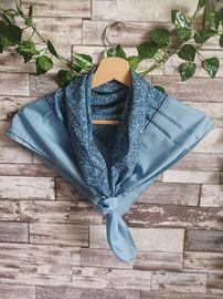 FOULARD VINTAGE 75X75 CM. COTTAGE CORE