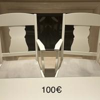 2 poltroncine bianche
