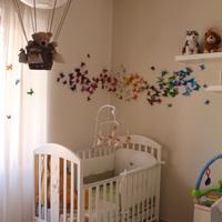 Paracolpi + piumone/sacco piumone ricamato Picci