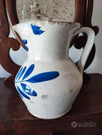 Antica brocca Italiana ceramica terracotta arte