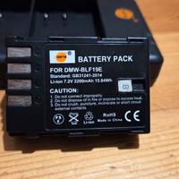 batteria + Caricabatterie usb-c Panasonic Gh5