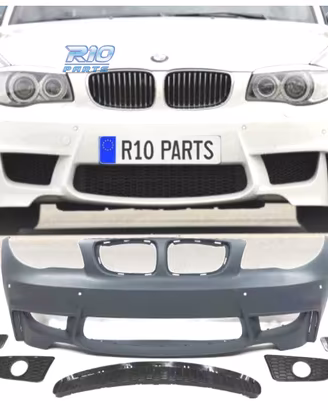 PARAURTI ANTERIORE BMW E81 E87 E82 E88 07-11 LOOK 