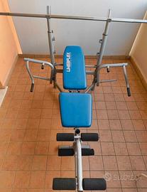 panca palestra inclinabile