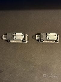 Coppia luce sotto porta con logo originale Audi