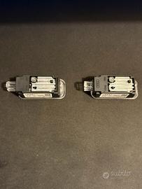 Coppia luce sotto porta con logo originale Audi