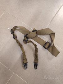 cinghia 2 punti fucile militare made in usa Cb tan