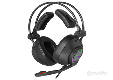 Cuffie gaming Cortek X1PRO USB 3.5 e adattatore