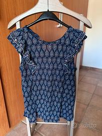 Top Springfield Blu Scuro