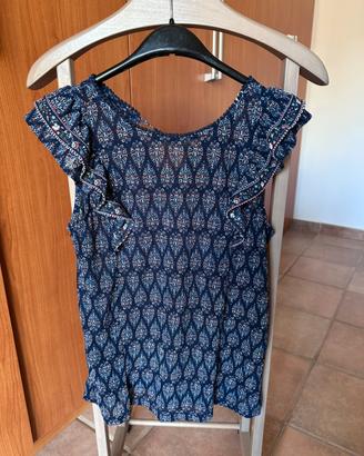 Top Springfield Blu Scuro