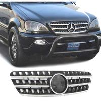 GRIGLIA MERCEDES CLASSE ML W163 98-05 NERO-CROMATO