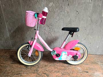 bicicletta bici  bambina 14" Unicorn