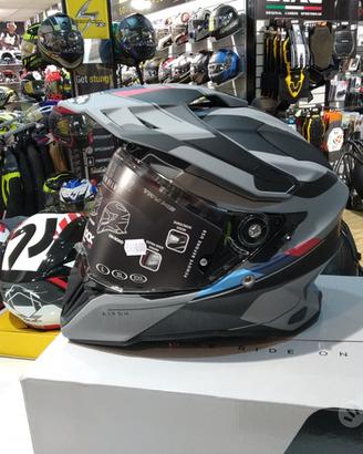 Casco moto airoh commander skill matt