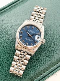 Rolex Datejust 31 Zaffiro, Oro Bianco, Si Permute