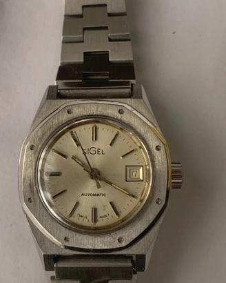 Orologio SIGEL VINTAGE 70”acciaio autom  ref  7212