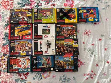 GIOCHI SNES SUPER NINTENDO