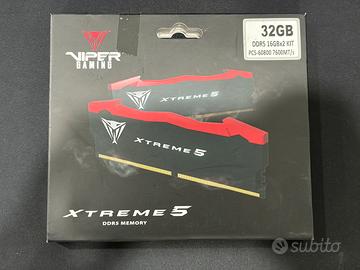 Patriot Viper Xtreme 5 DDR5 32GB (2x16GB) 7600MT/s