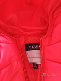 Giubbotto unisex rosso 12 anni