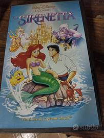 VHS originale La Sirenetta Walt Disney 