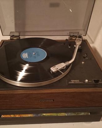 giradischi Pioneer pl15c con Stanton  500 