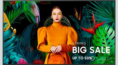 Samsung Digital Signage 55"  polici Monitor Qled