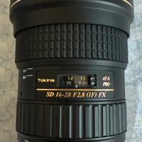 Tokina At-x 16-28mm f/2.8 Pro FX Canon