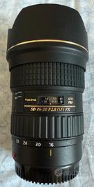 Tokina At-x 16-28mm f/2.8 Pro FX Canon