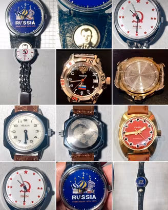Orologi Vostok Russia Raketa Slava Yuri Gagarin