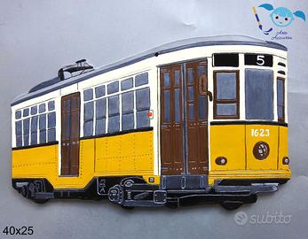 Tram Serie 1500 di ATM Modellino in terracotta