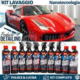 Prodotti LAVAGGIO Auto Professionali KIT Detailing