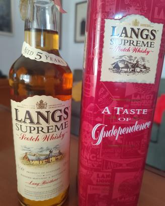 Scotch Whisky Langs Supreme