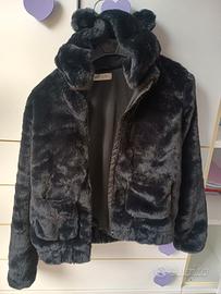 pellicciotto con cappuccio di H&M tg 14 anni