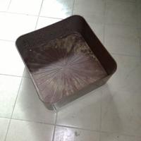 Portavaso in plastica con ruote