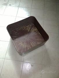 Portavaso in plastica con ruote