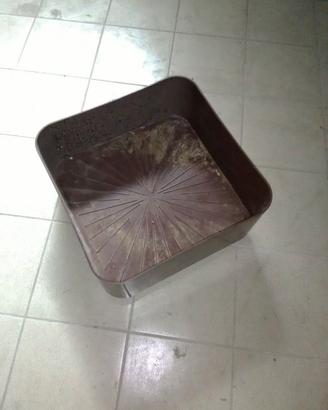 Portavaso in plastica con ruote