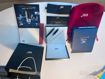 Penna Montblanc stilografica platinum line